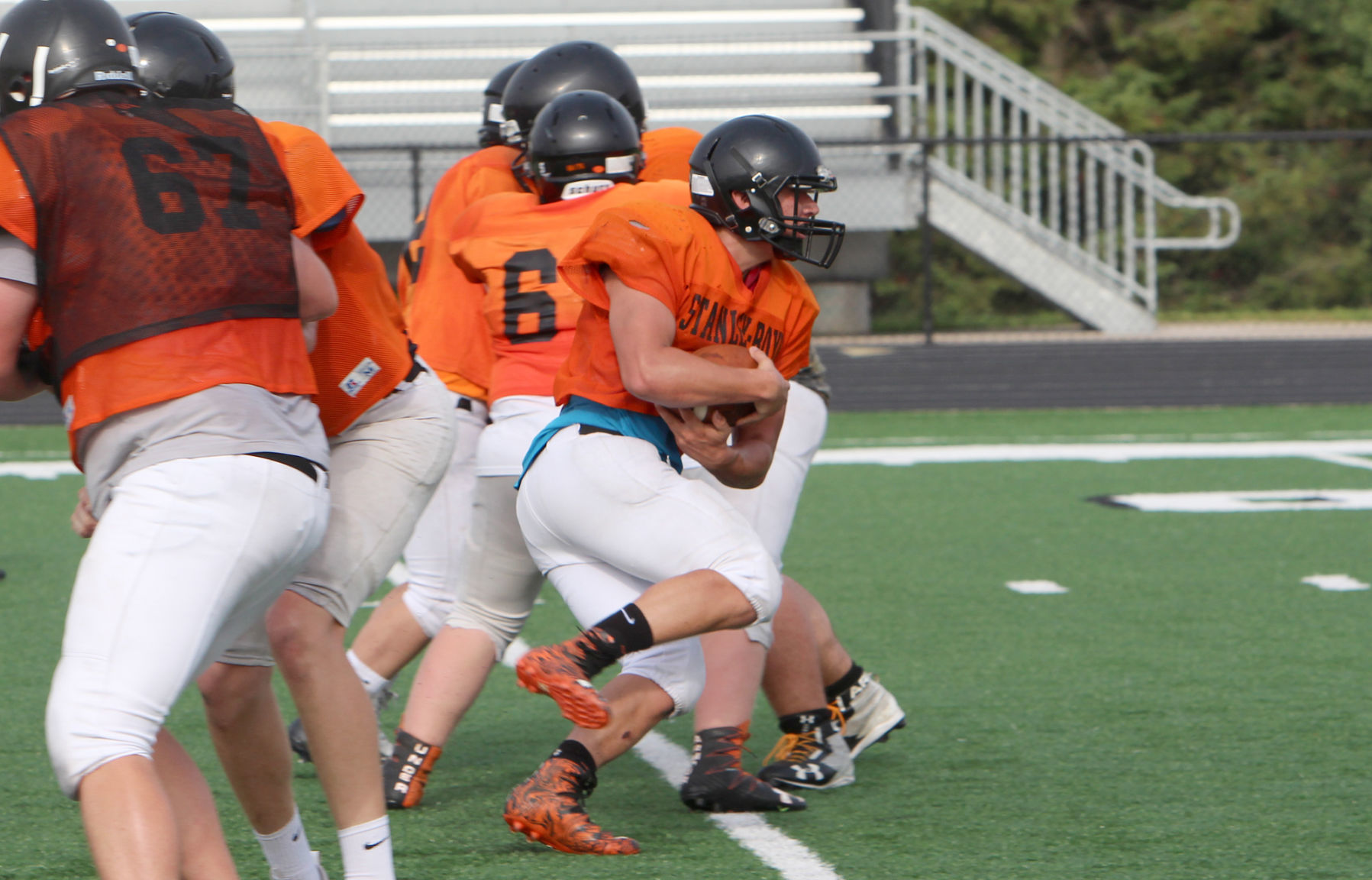 Stanley-Boyd football practice 8-12-19